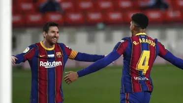 Ronald Araujo y un especial agradecimiento a Lionel Messi y Luis Suárez