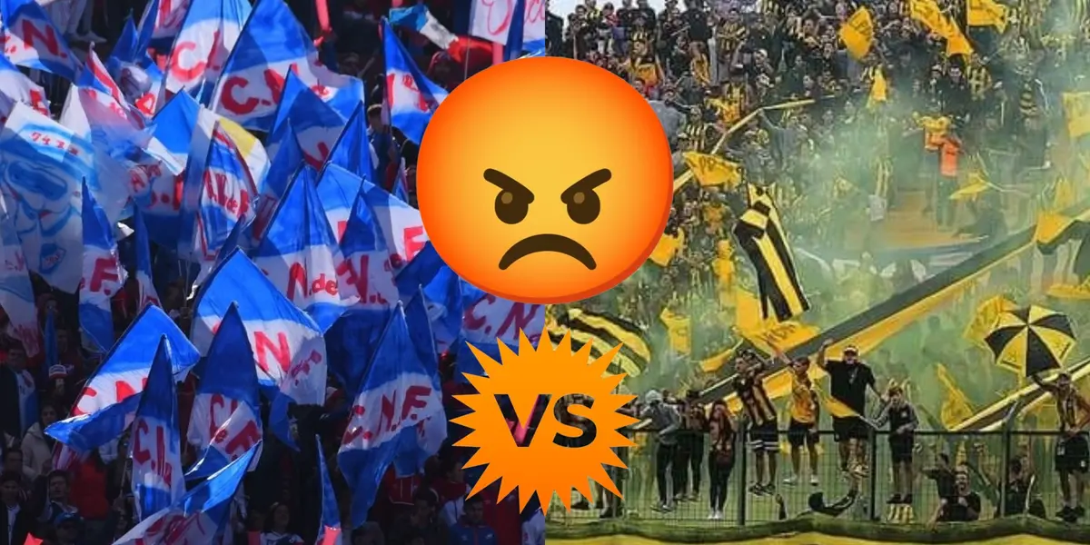 Los hinchas de Nacional y Peñarol