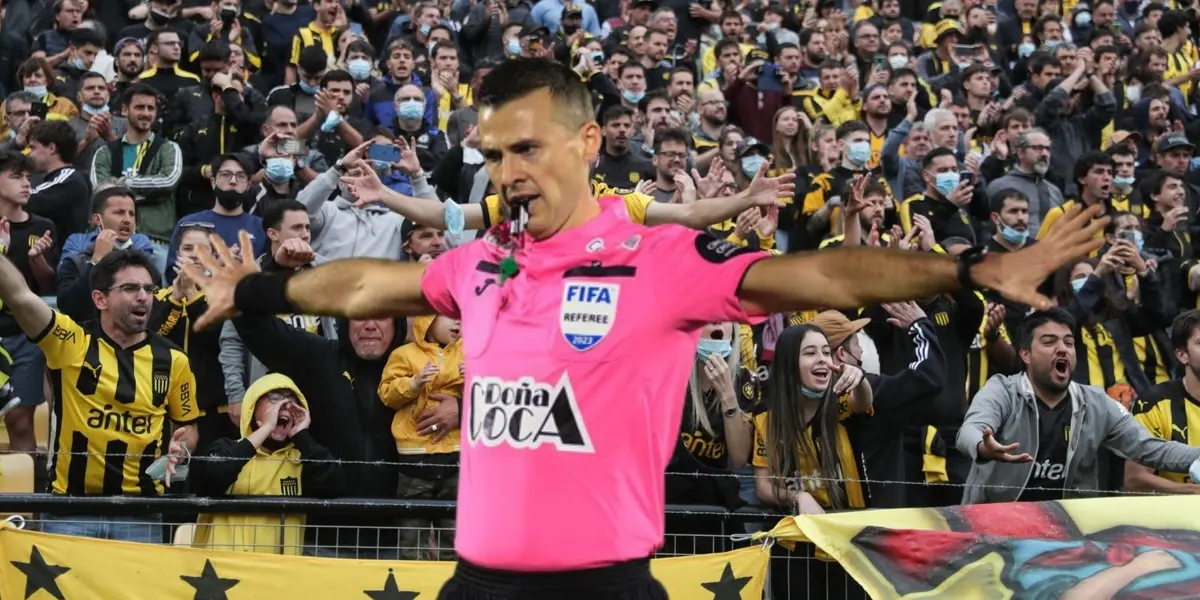 Los hinchas del Manya mostraron su descontento con la designación de la Asociación Uruguaya de Fútbol