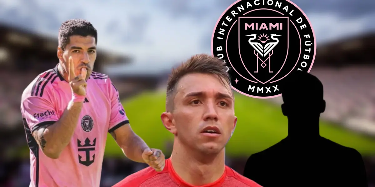 Luis Suárez a la espera de Fernando Muslera en Inter Miami