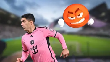 Luis Suárez con la camiseta del Inter Miami