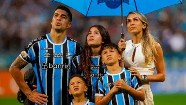 Luis Suárez en su paso por Gremio