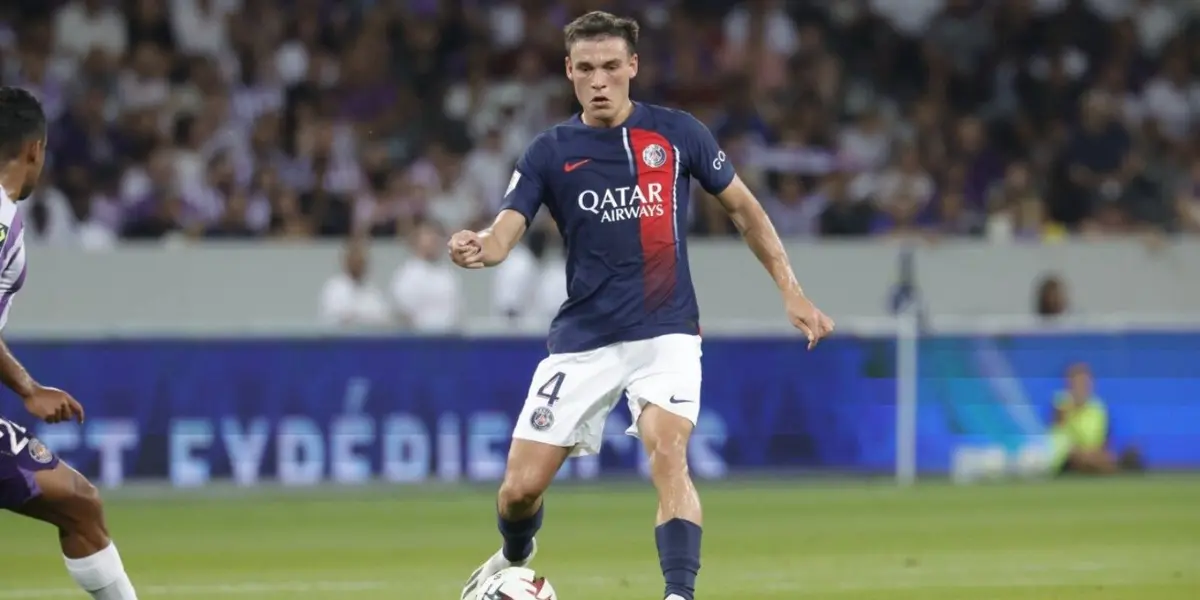 Manuel Ugarte fue elogiado por el entrenador español del Paris Saint Germain, Luis Enrique, previo a la Champions