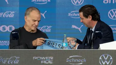 Marcelo Bielsa al mando de la Celeste