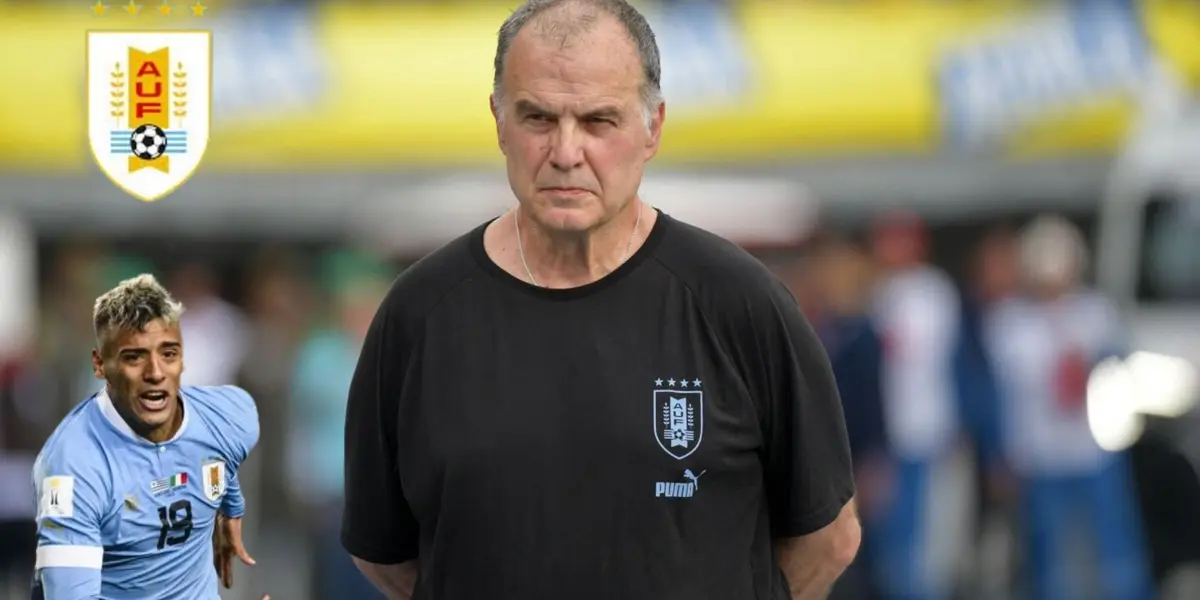 Marcelo Bielsa al mando de la Celeste