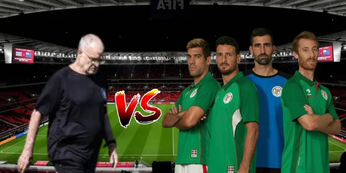 Marcelo Bielsa al mando de la Celeste