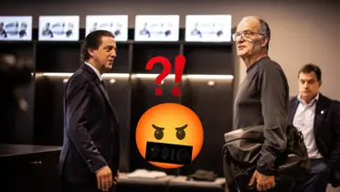 Marcelo Bielsa e Ignacio Alonso en Uruguay