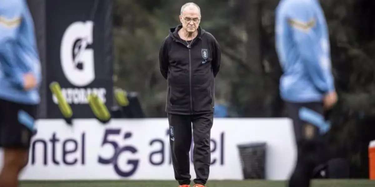 Marcelo Bielsa en la Selección de Uruguay