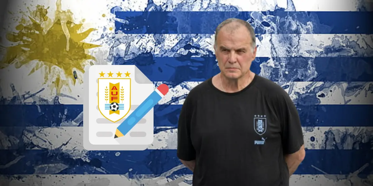 Marcelo Bielsa en la Selección de Uruguay y la lista