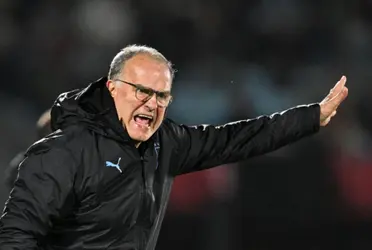 Marcelo Bielsa, entrenador de la Celeste.