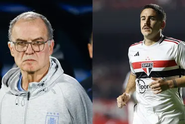 Marcelo Bielsa se mantiene atento a la situación de Gabriel Neves, que estará afuera de las canchas por un tiempo