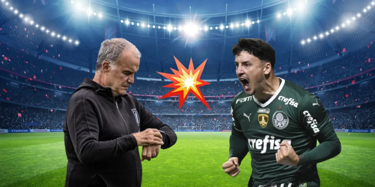 Marcelo Bielsa y Joaquin Piquerez