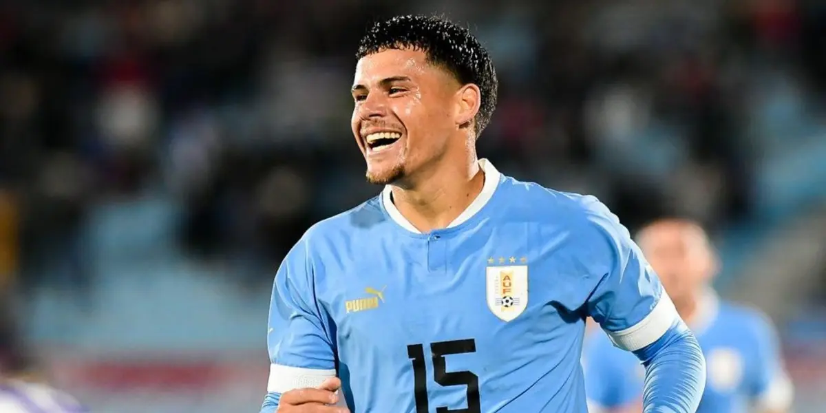 Maximiliano Araújo viene de jugar un gran partido ante Brasil y es seguido de cerca por dos clubes europeos