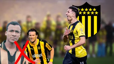 Maximiliano Silvera y su marca histórica en Peñarol ante Caracas