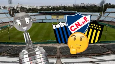 Nacional, Peñarol y Liverpool compitiendo en la Copa Libertadores