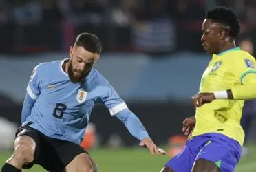 Nahitan Nández está en la mira de uno de los equipos más grandes del Brasileirao