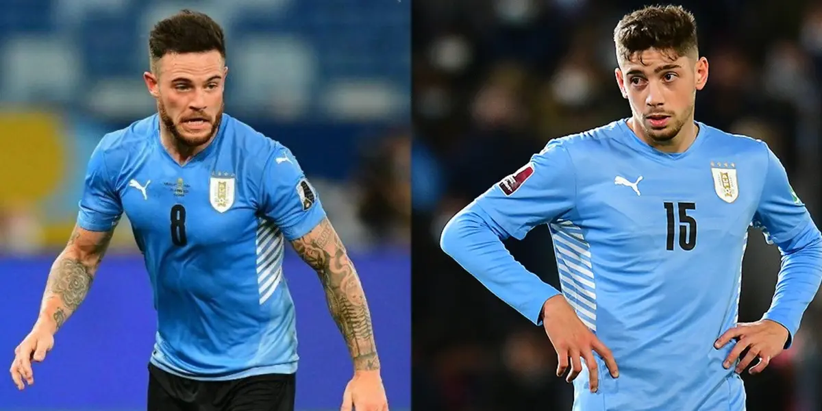Nahitan Nández y Federico Valverde lograron un gran dato estadístico al frente de la Selección de Uruguay