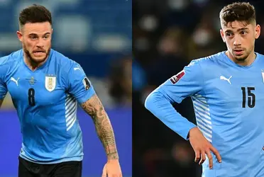 Nahitan Nández y Federico Valverde lograron un gran dato estadístico al frente de la Selección de Uruguay