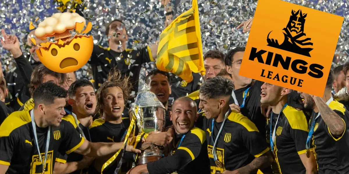 Nicolás Gaitán en el Peñarol campeón del 2021