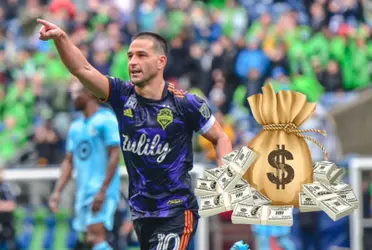 Nicolás Lodeiro en Seattle Sounders.