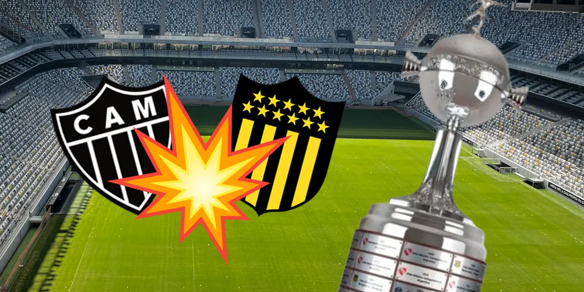Peñarol y Atlético Mineiro jugarán por la Copa Libertadores en Brasil