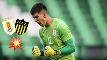 Randall Rodríguez en la Celeste