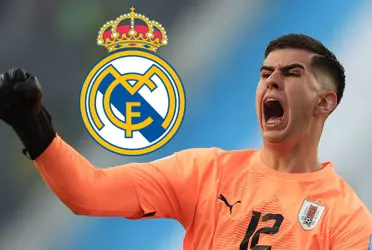 Randall Rodríguez en la Selección de Uruguay.