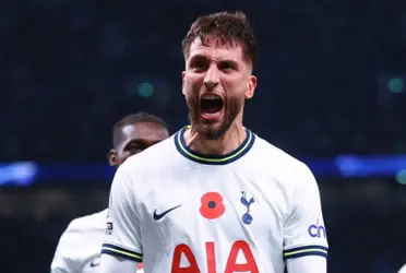 Rodrigo Bentancur en Tottenham.