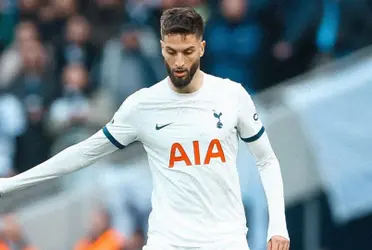 Rodrigo Bentancur en Tottenham.