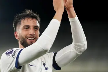 Rodrigo Bentancur en Tottenham.