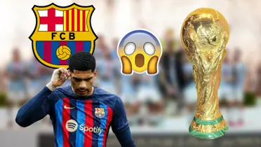 Ronald Araújo con la camiseta del Barcelona