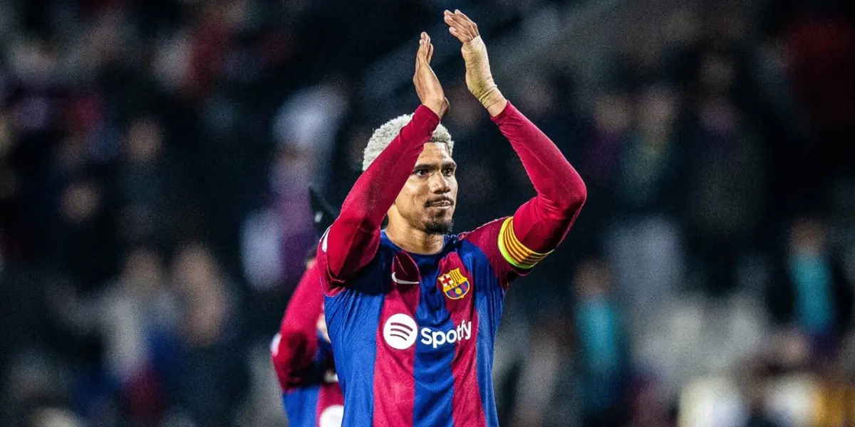 Ronald Araujo en el Barcelona