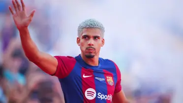 Ronald Araujo en el Barcelona de España
