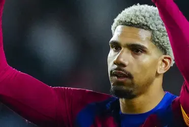 Ronald Araujo sorprendió a todos en la previa del duelo crucial que están disputando Barcelona y Girona en La Liga