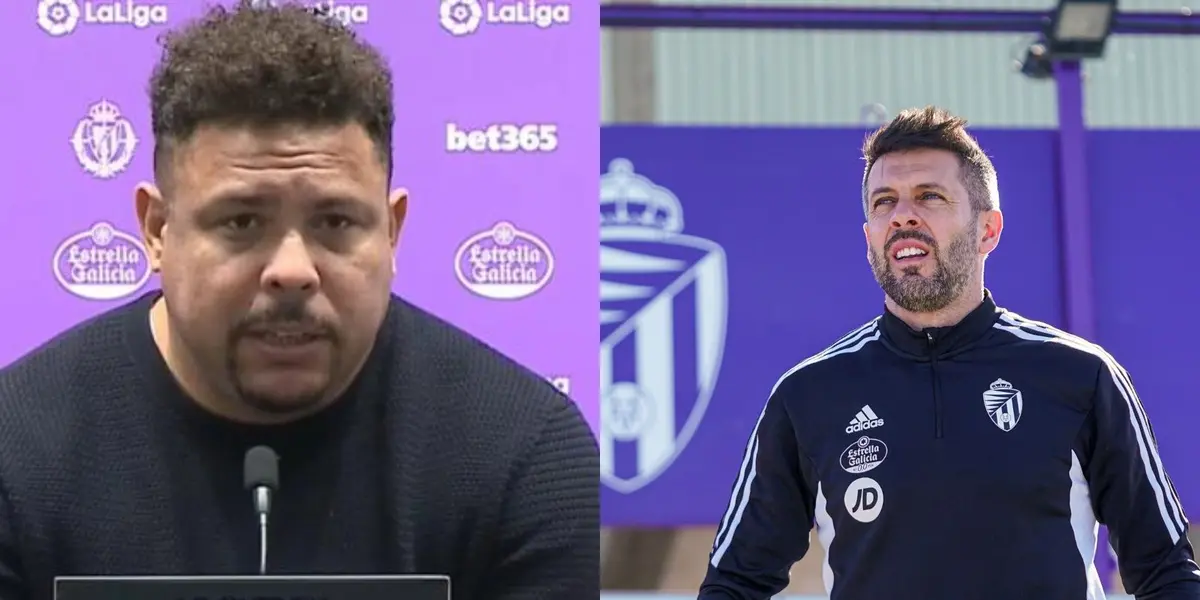 Ronaldo defendió al entrenador del Valladolid luego de que su equipor perdiera ante Sevilla por tres goles contra cero