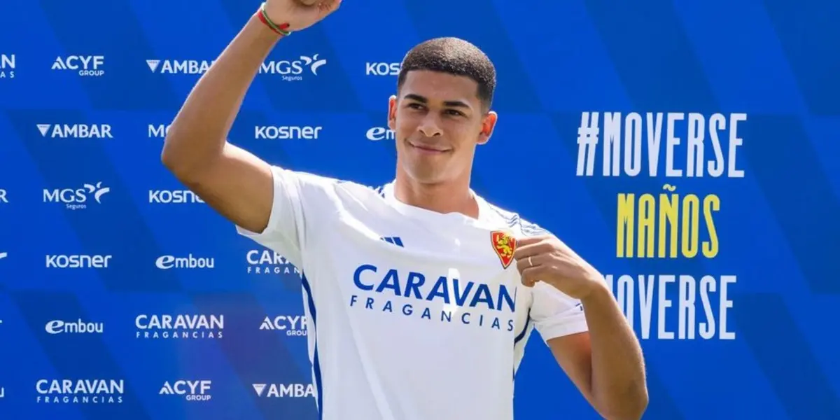 Santiago Mouriño ya realizó sus primeras declaraciones como nuevo jugagor del Real Zaragoza