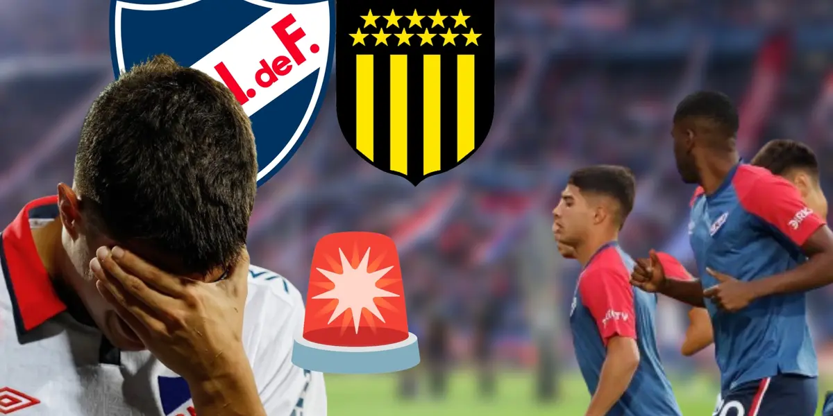 Se acerca el clásico entre Nacional y Peñarol, y en el Bolso lamentaron un fuerte accidente en su plantel