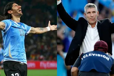 Sebastián Abreu y Martín Palermo, los delanteros de las piruetas