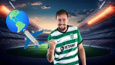 Sebastián Coates en el Sporting Lisboa