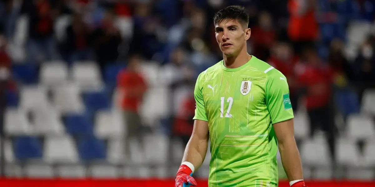 Sergio Rochet sufre una particular situación física y es duda para el partido de Uruguay ante Colombia