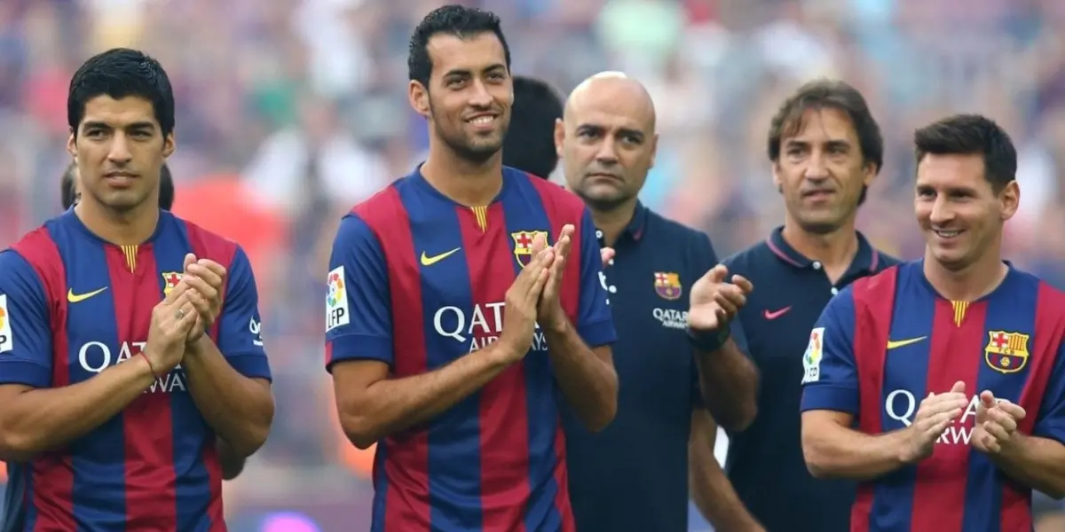 Suárez compartió cancha con varios futbolistas élite, y en el Barcelona no fue la excepción