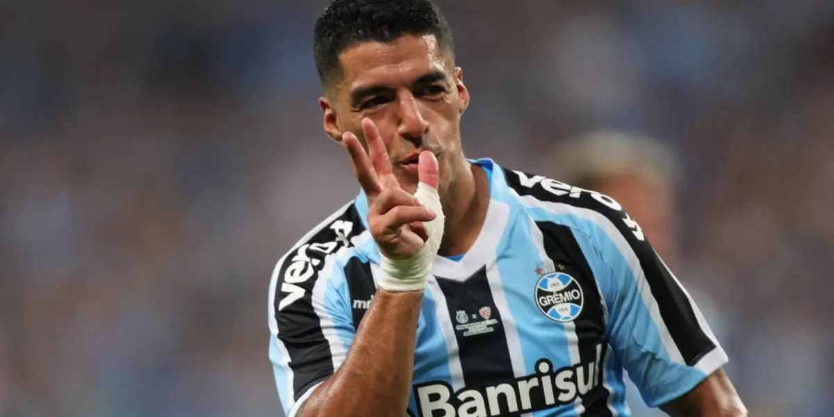 Suárez fue el mejor jugador del Brasileirao durante la temporada pasada con Gremio.
