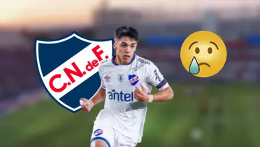 Thiago Helguera con la camiseta de Nacional