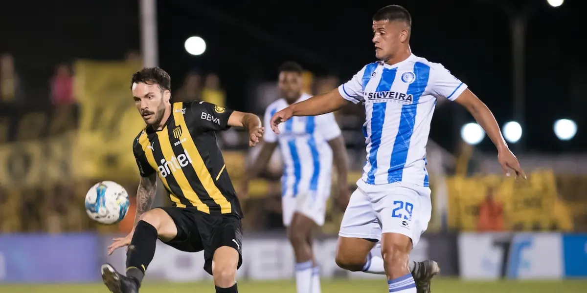 Un futbolista de la Selección de Uruguay que se formó en el Manya asistió al Campeón del Siglo para alentar al aurinegro