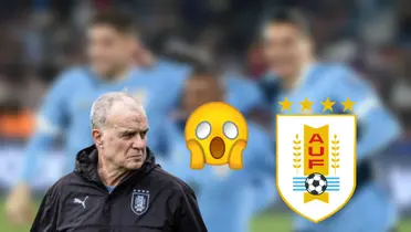 Un futbolista importante para Marcelo Bielsa en la Selección de Uruguay tuvo un fuerte error y lo pagó caro