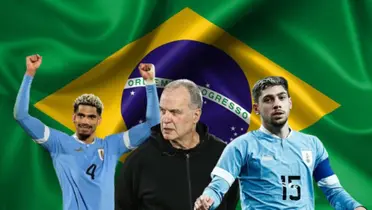 Un importante equipo brasileño mostró su apoyo para con la Selección de Uruguay antes de la fecha FIFA de marzo