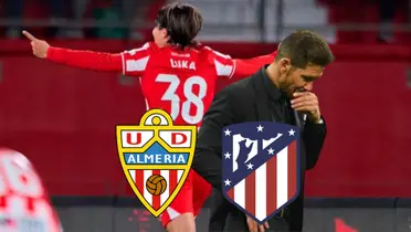Locura en Almería, doblete de Luka Romero para el empate ante Atleti 