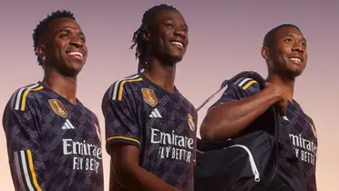 Pensaron que por Vini, pero la camiseta violeta es en honor a este ídolo del Madrid